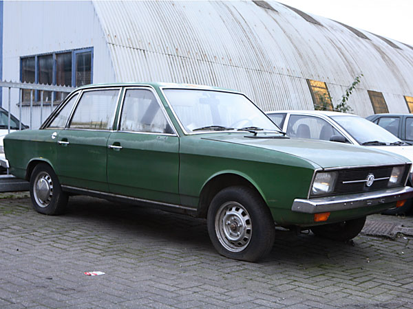 Merk Volkswagen Type K70 Sedan Kleur Groen Bouwjaar 1972